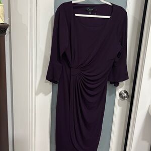 Elegant Purple Women's Dress